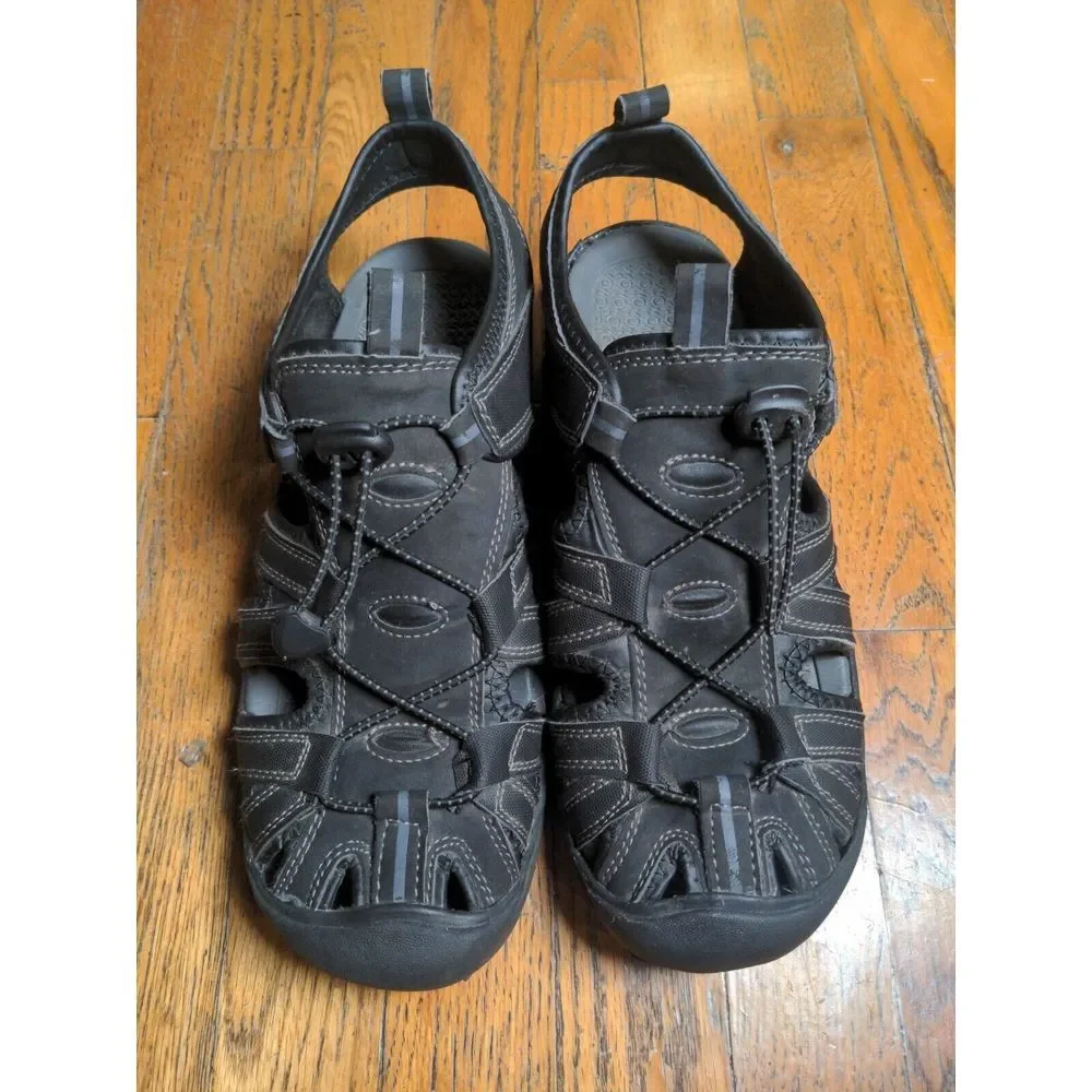 Denali Men's Strainer-II‎ Slip On Waterproof Sandals NM0552A Black Size 10 US